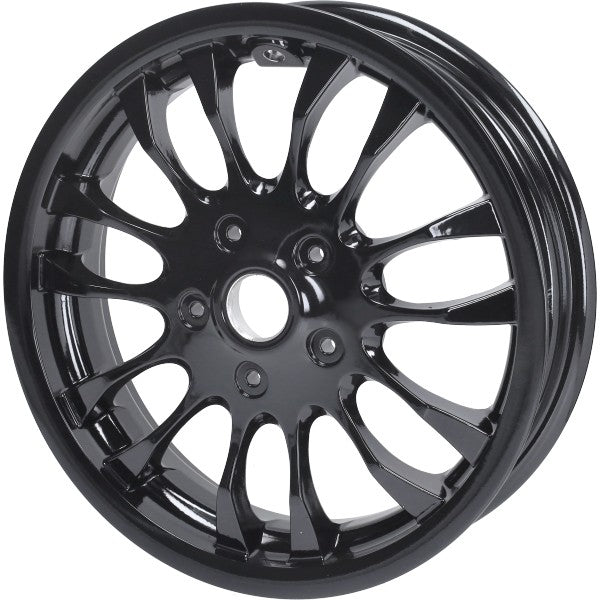 Voorwiel Piaggio Origineel 12 Inch EURO-2/4/5 Zwart Glans Sprint Sport 1C00289500090