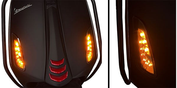 Knipperlichtset DMP LED Luxe voor Zwart/smoke Primavera, Sprint