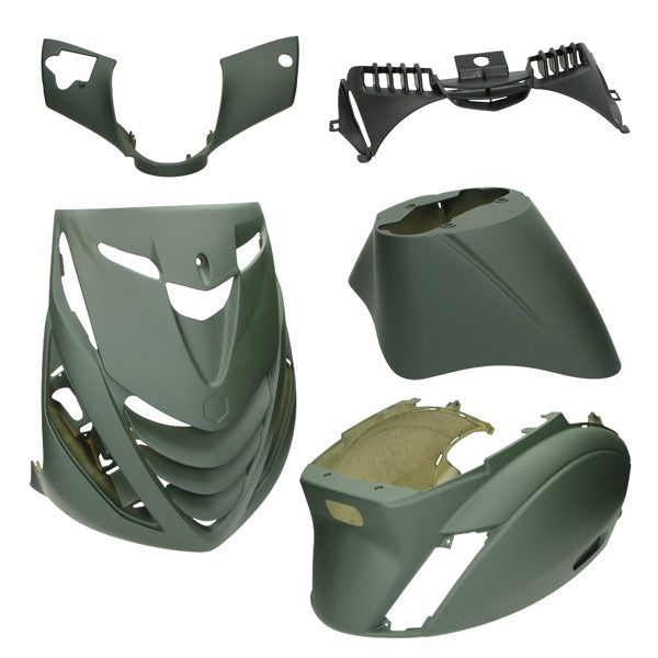 Plaatwerkset DMP Model SP EVO-1 Groen Leger Mat 5-DELIG ZIP2000, Zip 100/125