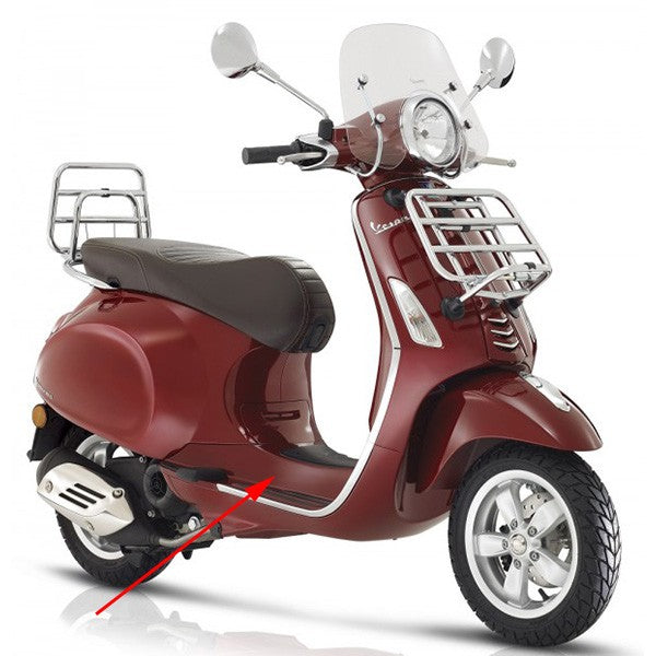 Treeplank Piaggio Origineel Rood Metallic 880/A Primavera Touring 67361200YR5