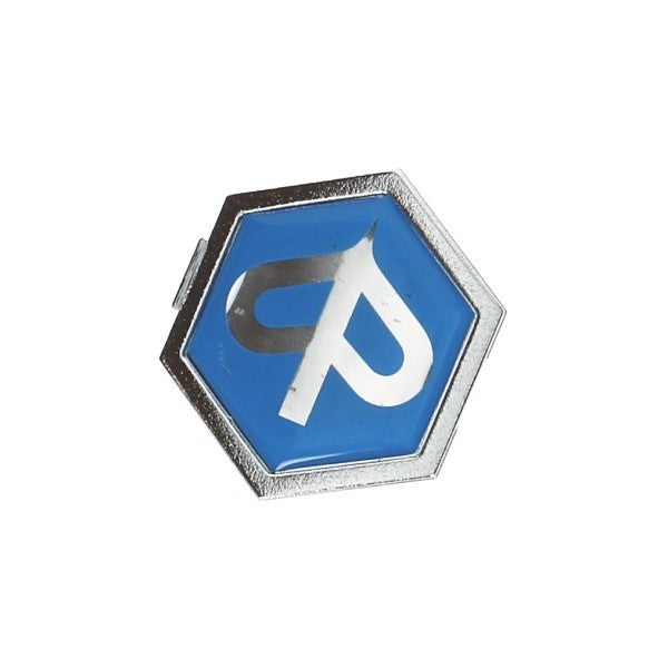 Logo Klik Piaggio Origineel Piaggio Voorscherm Zeskant Chroom/blauw Sco Piaggio 295486