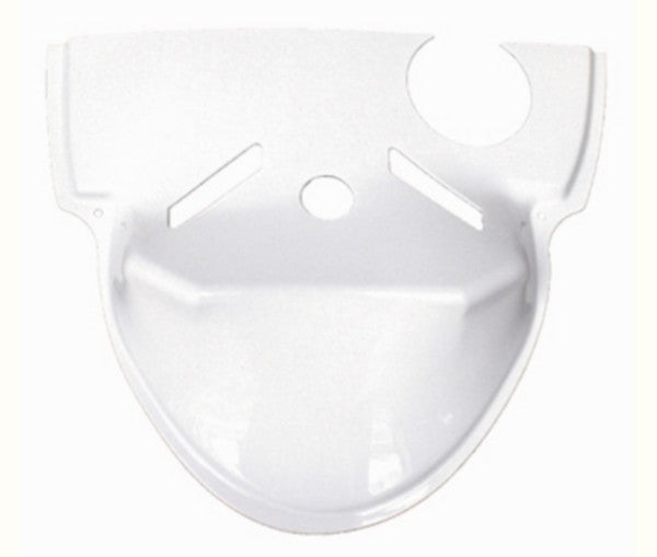 Binnenspatbord DMP Underseat SPORT-1 Achter Wit Glans ZIP2000, ZIP2000SP