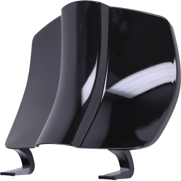 Beenschilddeksel Piaggio Origineel Zwart Vulcano 98/A Elettrica, Primavera, Primavera 125 4T 67361800XN2