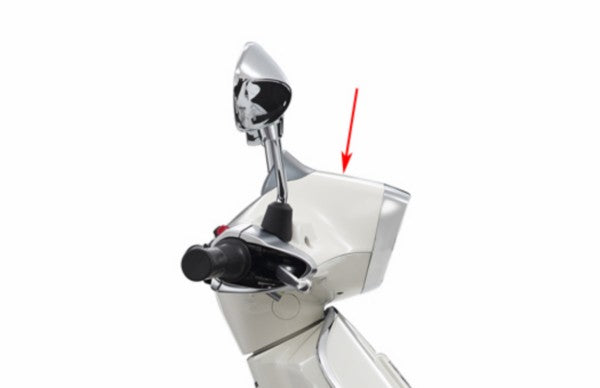 Stuurkap Piaggio Origineel Boven Wit Monte 544 Sprint 1B000071000BR