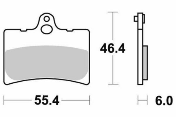 Remblokset Sbs voor Fds, Formula 126HF=OP=OP