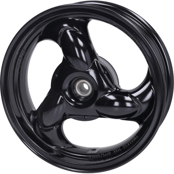 Achterwiel Kymco Agility Delivery 12 inch zwart glans