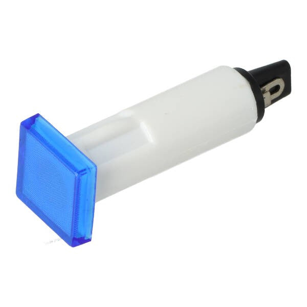 Cockpitlampje Vierkant Blauw Kreidler, Zundapp