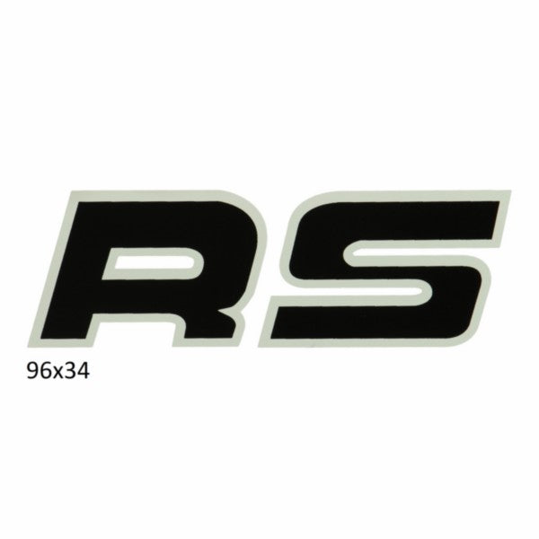 Sticker Zwart/wit Kreidler Rs