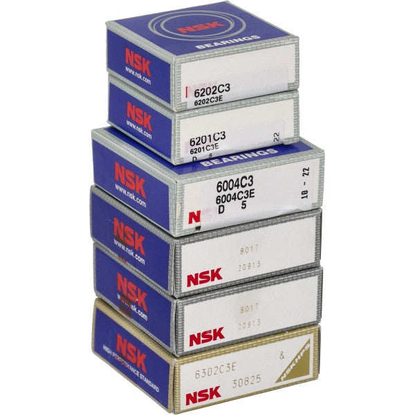 Lagerset Nsk Krukas Transmissie 6-DELIG Kreidler 3V-4V-5V