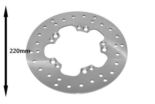 Remschijf 10-GAATS Achter 220mm RS1999, Tzr