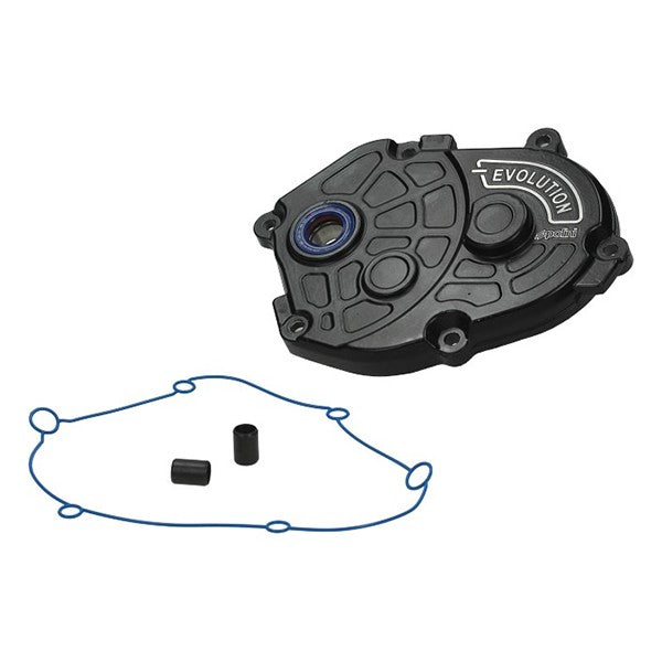 Transmissiedeksel Polini Evolution Zwart Minarelli Hor 170.0301