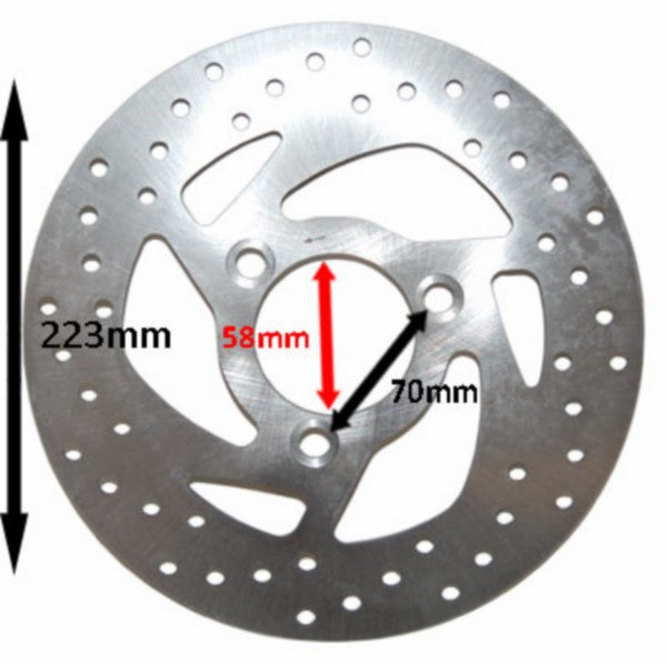 Remschijf 3-GAATS voor 226mm Elystar, People