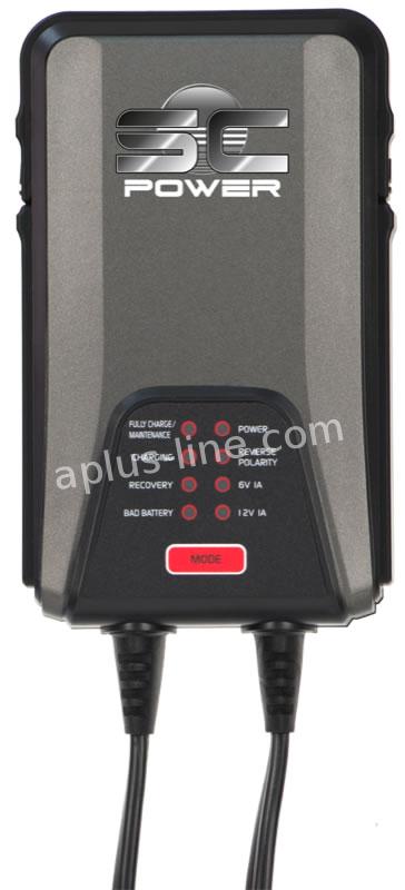 Acculader SC Power SC10 6V / 12V Slimme Druppellader