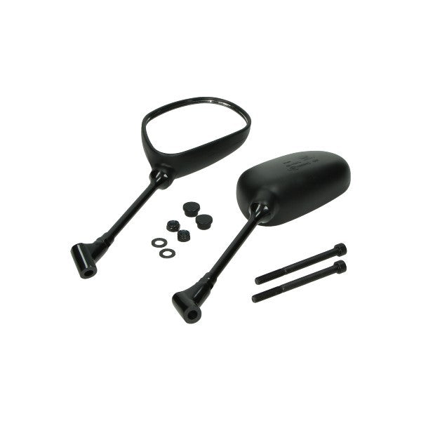 Spiegelset DMP E-keur Zwart Kisbee 4T, Viva VA2008