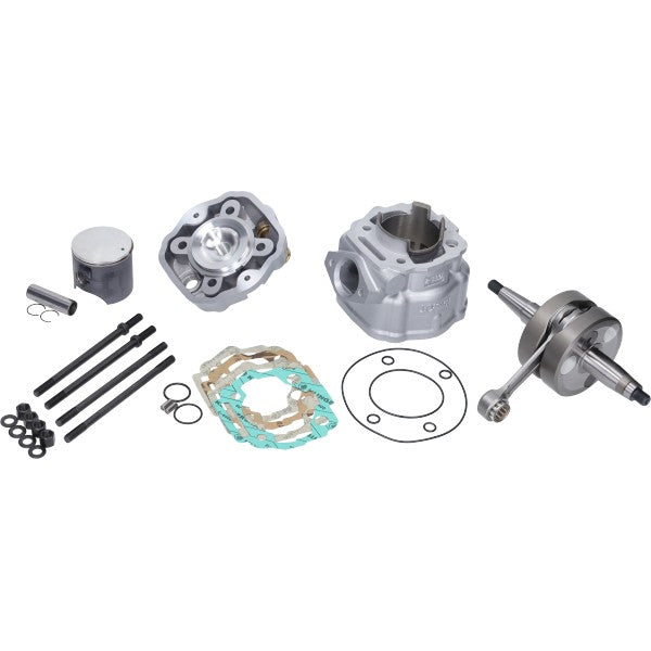 Cilinder met Kop Italkit + Krukas Pen 14 EURO-3/4/5 96cc 52mm Senda, Derbi K.12.245.24.14