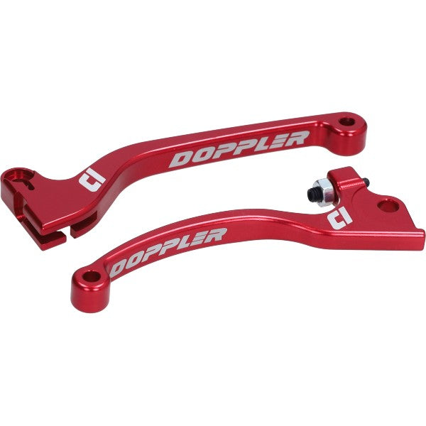 Greepset Doppler Rem + Koppeling Cnc AJP V.a 2004 >2013 Rood Derbi, Senda, Sherco, Rieju Mrt 503856