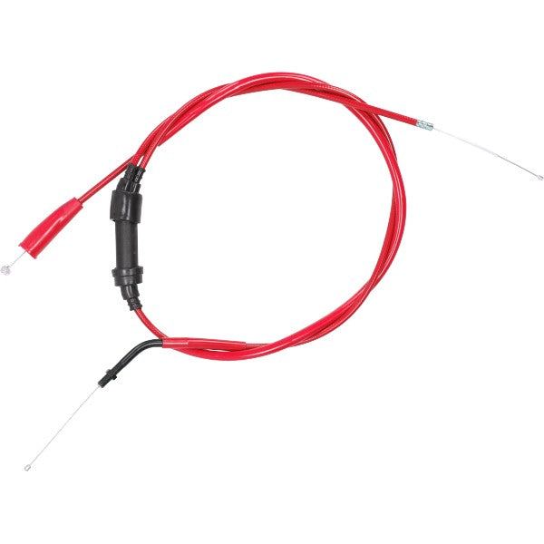 Gaskabel Doppler Teflon EURO-3/4 Rood Derbi, Senda X-treme, Gilera SMT, Gilera RCR 503874