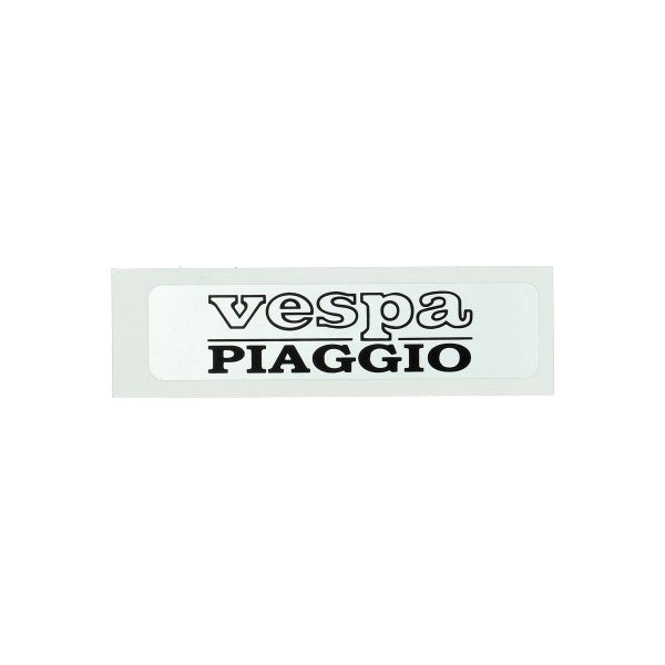 Sticker Vespa Piaggio Zilver/zwart