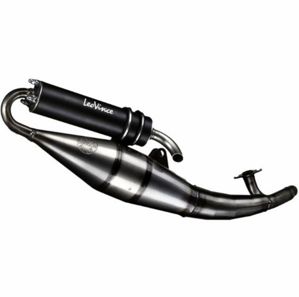 Uitlaat Leovince Rev. E-keur Hand Made Tt Black Edition Blank/carbon Sco Piaggio 2T 4060B