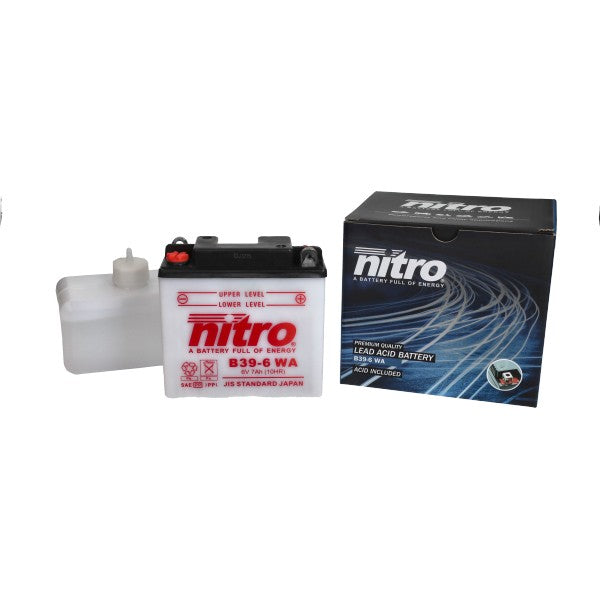 Accu Nitro 6N7-1B / B39-6 6V – Puch Monza / Bravo / MS50