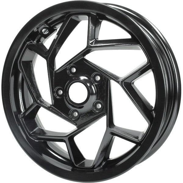 Voorwiel Piaggio Origineel EURO-5 12 Inch 2024 Vespa Zwart Glans Primavera, Sprint, Sprint Elettrica 1C007056R0090