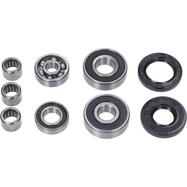 Lager+keerringset Transmissie Krukas M02, M12 9-DELIG Skipper 125cc, Skipper 150cc, Typhoon 125cc 42788