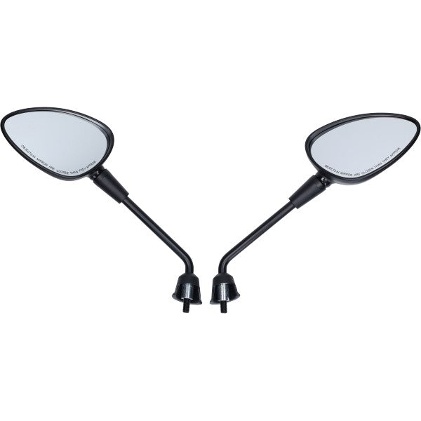 Spiegelset Piaggio Origineel 2024 M10 Zwart Sprint EURO-5 CM262021
