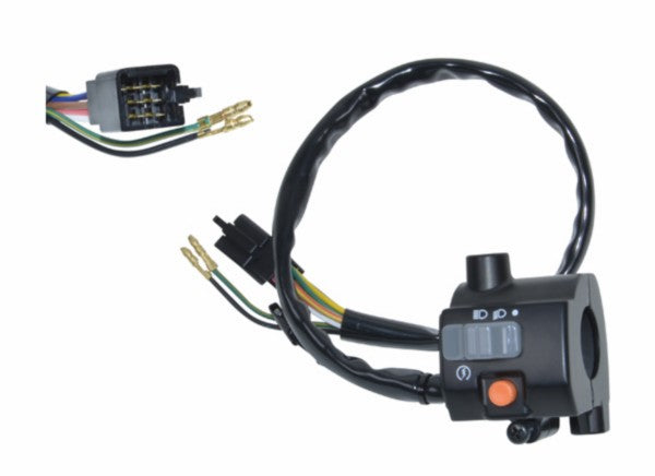 Stuurschakelaar SYM Origineel Rechts Zwart Mio 35150-A8B-900