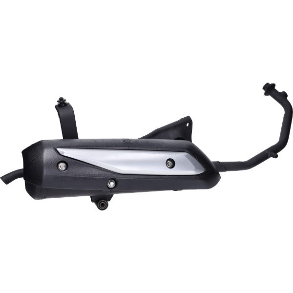 Uitlaat EURO-4 SYM Zwart Orbit 2, Xpro