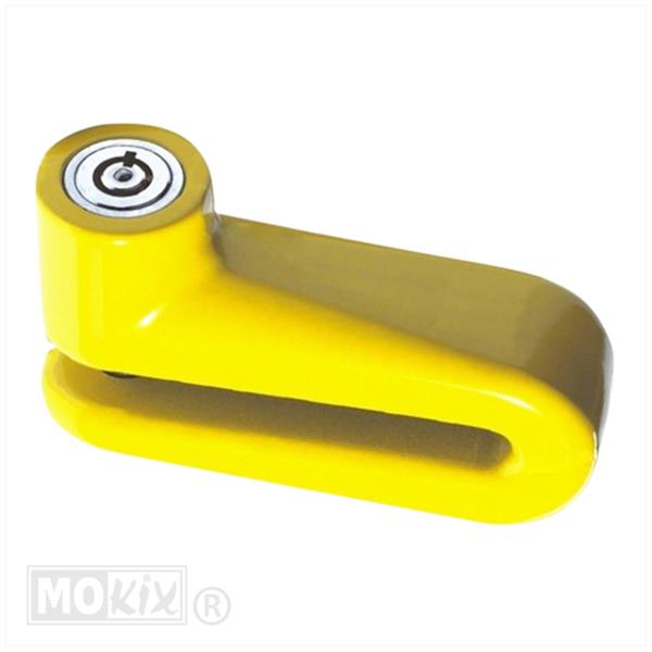 Schijfremslot MKX 10 mm – Geel (compact)