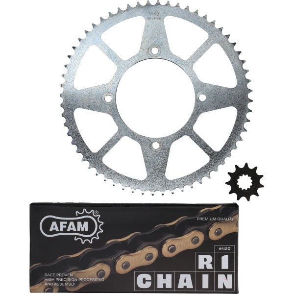 Ketting/tandwiel Set Afam 11/60T Beta RR50, Enduro 2018-2024