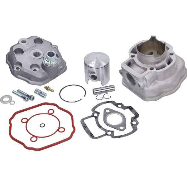 Cilinder met Kop Airsal Aluminium Nikasil 47.6mm Sco Piaggio Lc