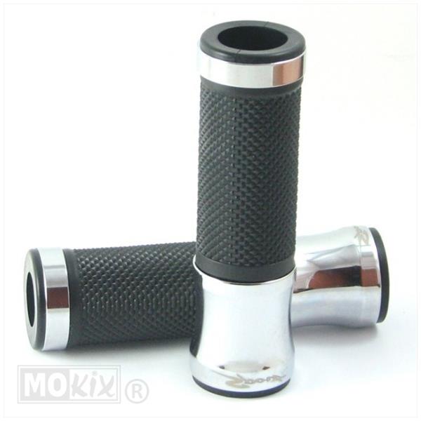 Handvatten CNC – Zwart/Aluminium – Universeel (22/24 mm) – 89187