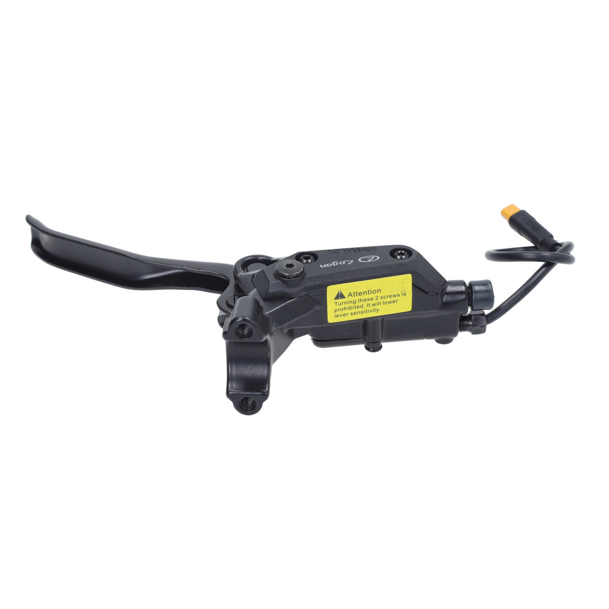 Remhendel + Pomp Hydraulisch V20 Logan, Stekker 2 Polig (Ronde Stekker) Links Fatbike