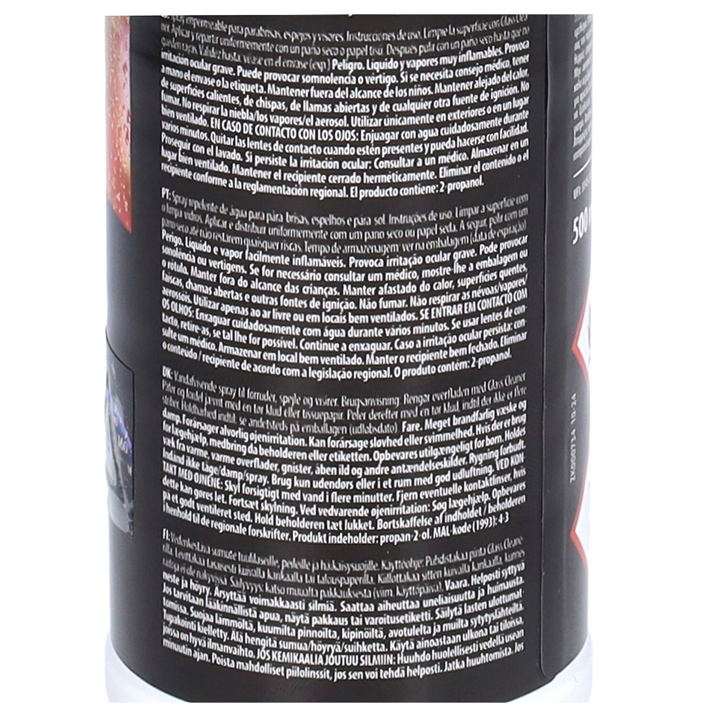 onderhoudsmiddel motip vizier/windscherm waterafstoten rain away 500mL fles 000734