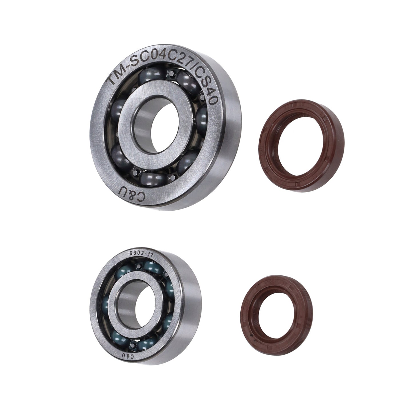 lager+keerringset DMP krukas euro-2/4/5 A-kwaliteit sco piaggio 4T, sco piaggio 4t-2v, sco piaggio 4t-3v I-get, sco piaggio 4t-4v