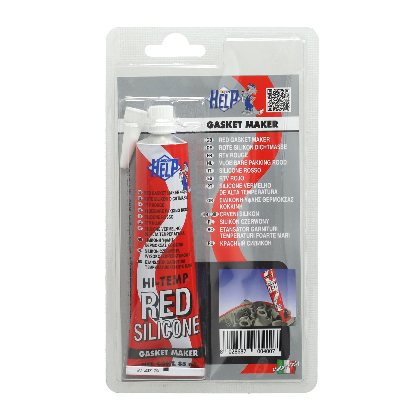 Vloeibare Pakking Superhelp Rood 85g – Afdichtmiddel