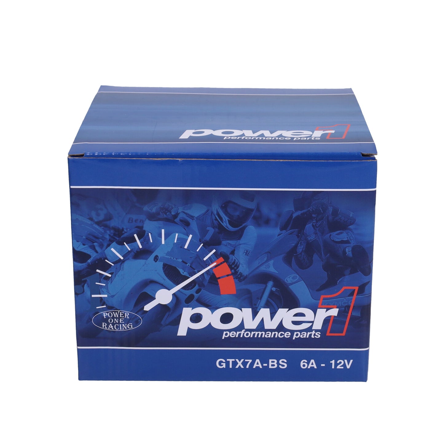 Accu Power1 GTX7A-BS / YTX7A-BS 12V 6Ah – Chinese Scooter (o.a. Peugeot 4T / Kymco 4T / SYM 4T / China 4T)