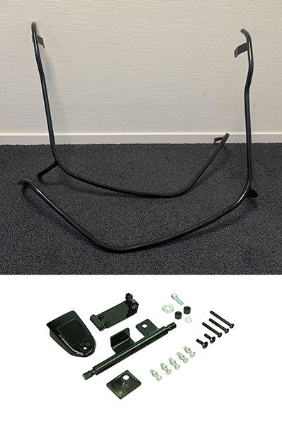 Sierbeugelset DMP Voorzijde Zwart Glans – Vespa Primavera / Sprint