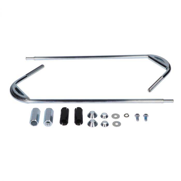 Bevestigingsset Windscherm hoog Vespa LX/S chroom origineel 602871m-39136