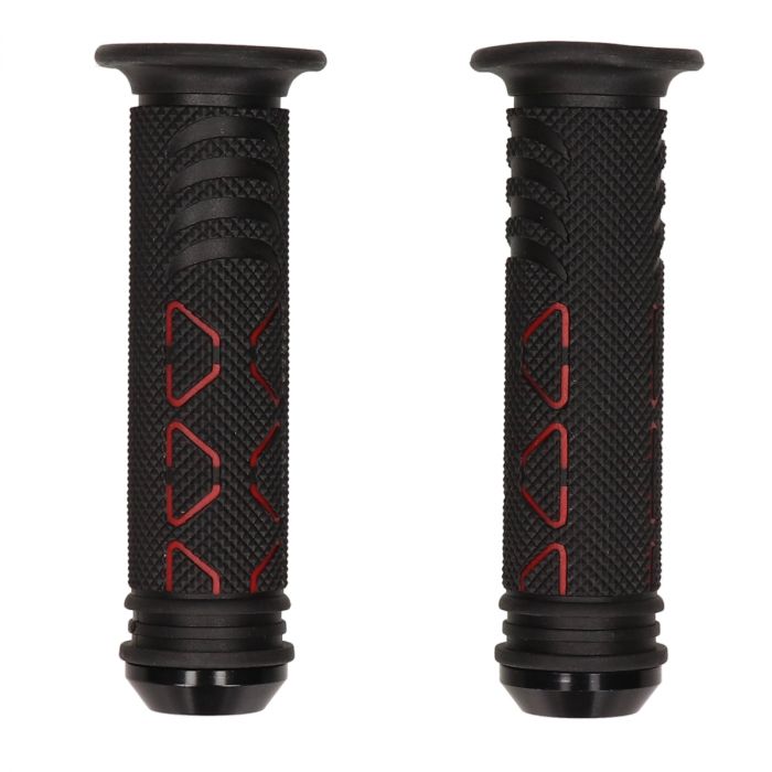 Handvatset met balansgewicht rood/zwart DMP