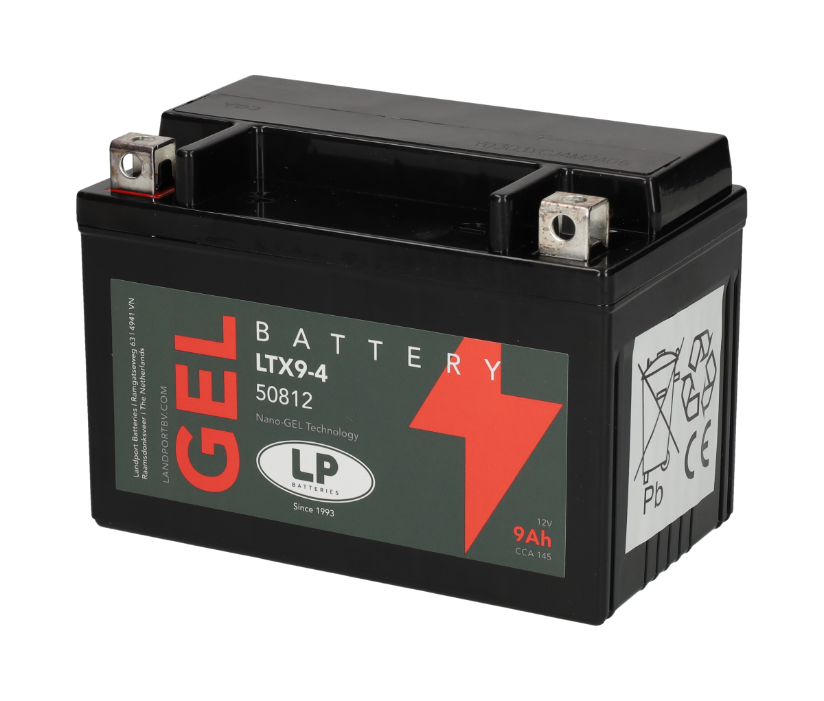 Accu Landport GEL YTX9-BS / GTX9-4 / MG9-BS-C – Piaggio Zip 4T / Burgman / X-Max / Z750