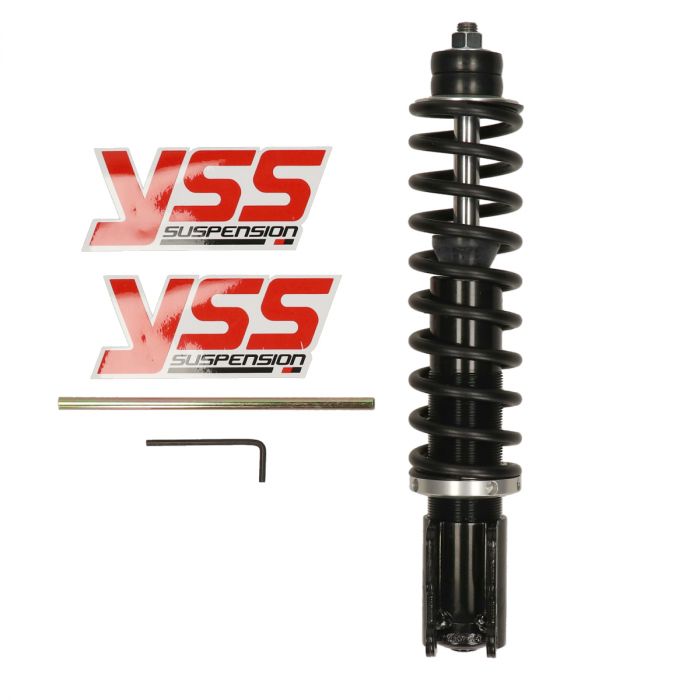 Schokbreker verstelbaar Vespa ET2-4 / LXV / LX / S / Piaggio Zip SP 210mm YSS