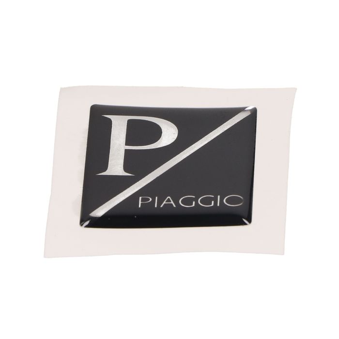 Sticker logo voorscherm Vespa LX / LXV / S / Primavera/ Sprint zwart