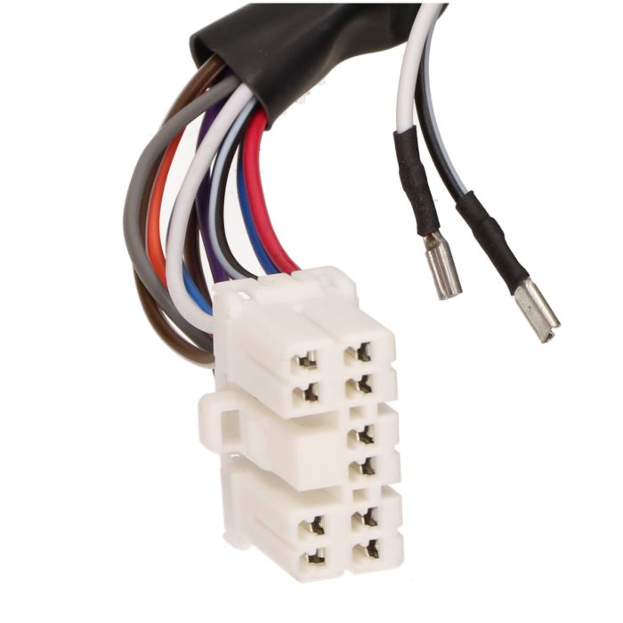 Stuurschakelaar Vespa Primavera / Sprint links matzwart compleet met draadboom