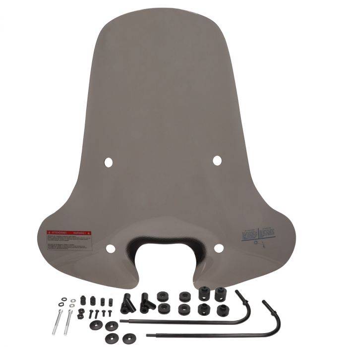 Windscherm hoog Piaggio Zip smoke