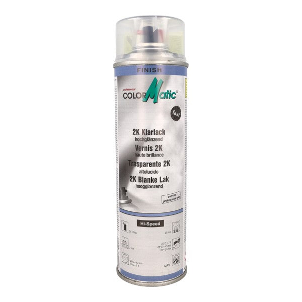 MOTIP 2K blanke lak 500 ml spuitbus