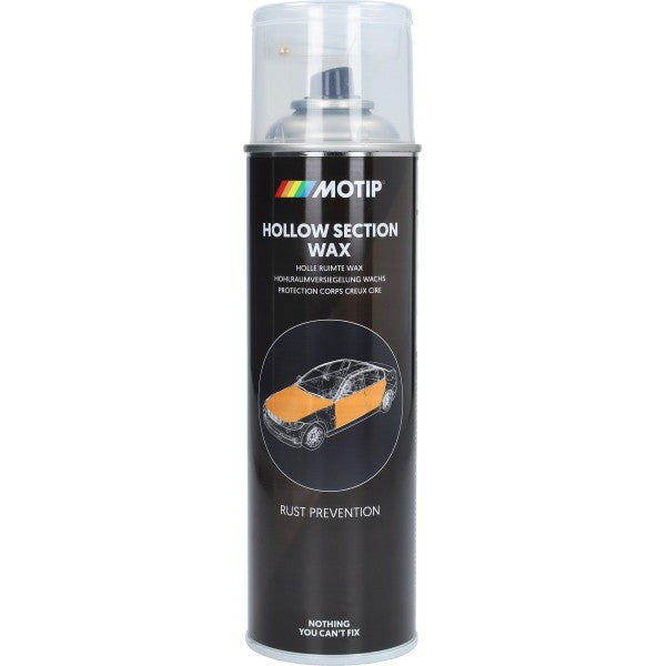 Motip ML Anti-Roest Wax transparant 500 ml spuitbus
