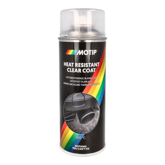 Spuitlak Motip hittebestendig blank 400 ml