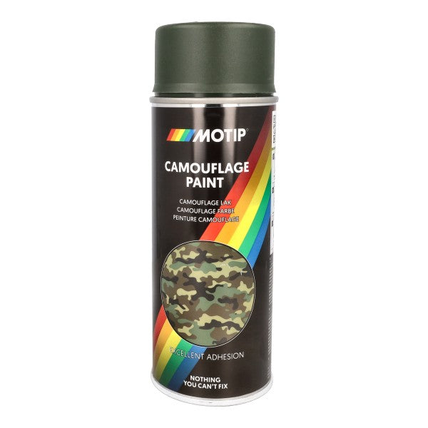 Motip Camouflage Spuitlak Groen RAL 6031 400 ml 04203
